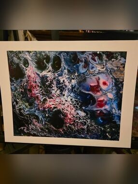 "Aether: The Fifth Element" 11x14 Art Print - Cosmic Abstract Decor - New